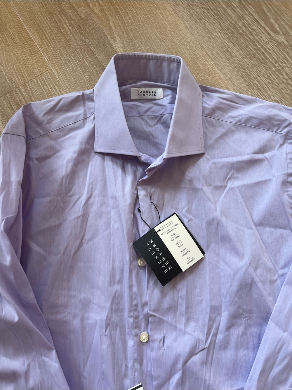 Barneys New York Lavender Dress Shirt
